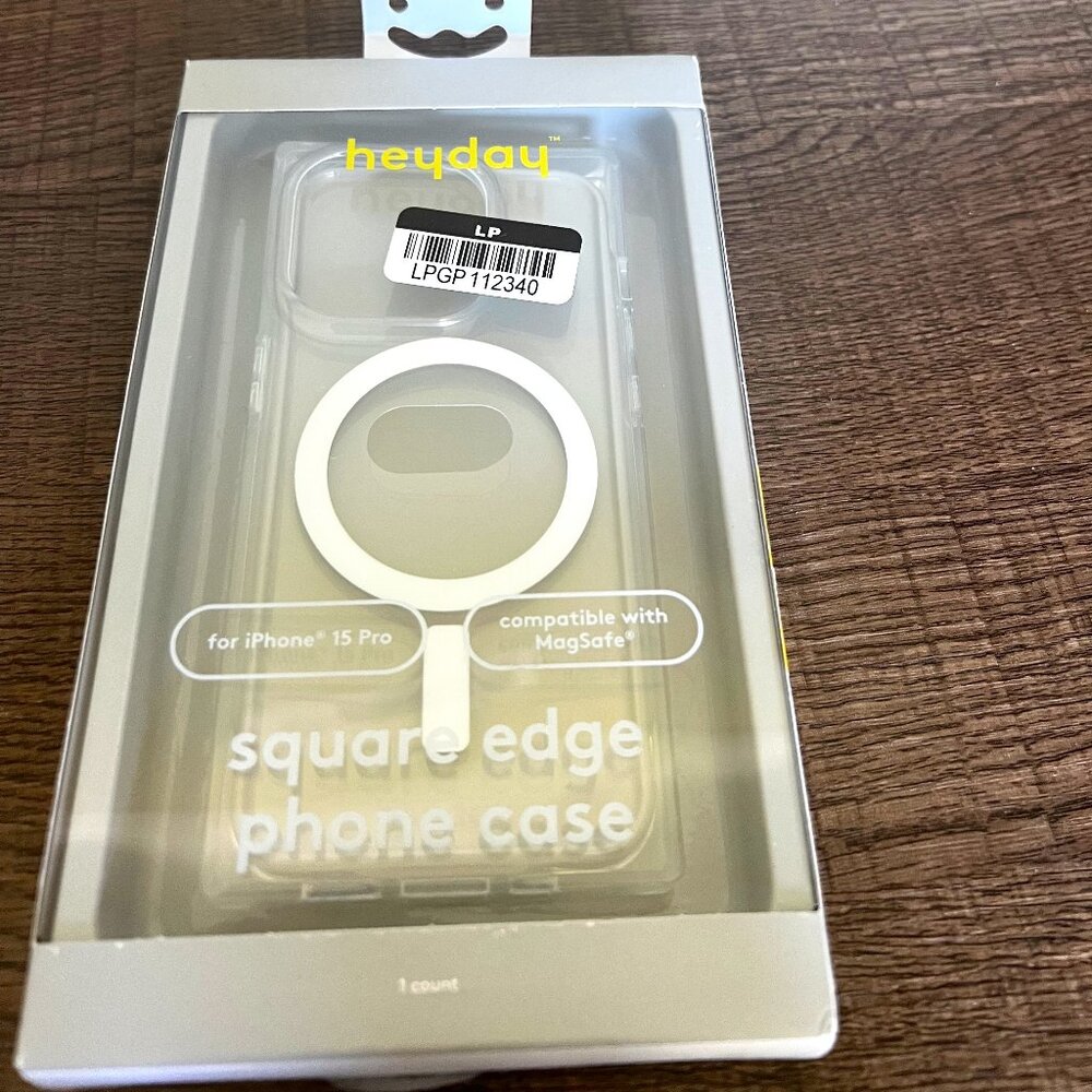 heyday clear phone case iphone 15 pro